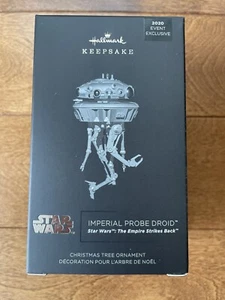Hallmark Keepsake 2020 SDCC Star Wars Imperial Probe Droid Metal Ornament - Bild 1 von 2