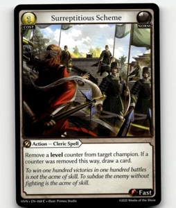 Grand Archive TCG Surreptitious Scheme - Abyssal Heaven - Picture 1 of 1