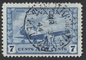 Canada Military Postmark - Charlottetown MPO PEI 612 CDS, #C8 7c Airmail