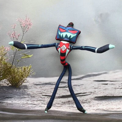 28cm Hazbin Hotel Vox Voxal Funny Anime Plush Toy Stuffed Doll Soft Figure