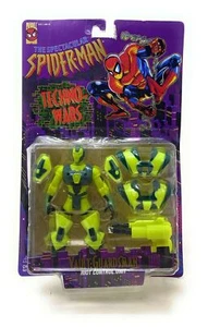 Marvel The Spectacular Spider-Man Techno-Wars Vault Guardsman Figure Toy Biz - Picture 1 of 8