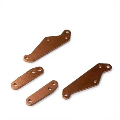 Aluminum Rear Shock Plate Für Tamiya BlackFoot/Monster Beetle Frog/SUBARU Brat - Bild 1 von 2