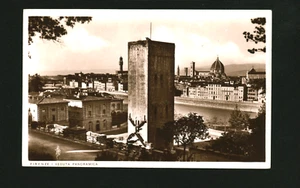 Veduta Panoramica Florenz Italien RPPC Firenze 1920er Kuppel Dom Fotocelere - Bild 1 von 2