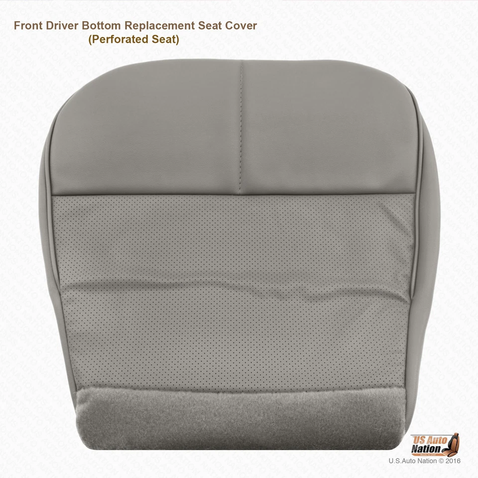 Ford E150 E250 Econoline 1992 1993 furgoneta parte inferior del conductor cubierta de vinilo perforada gris Foto 1 de 4