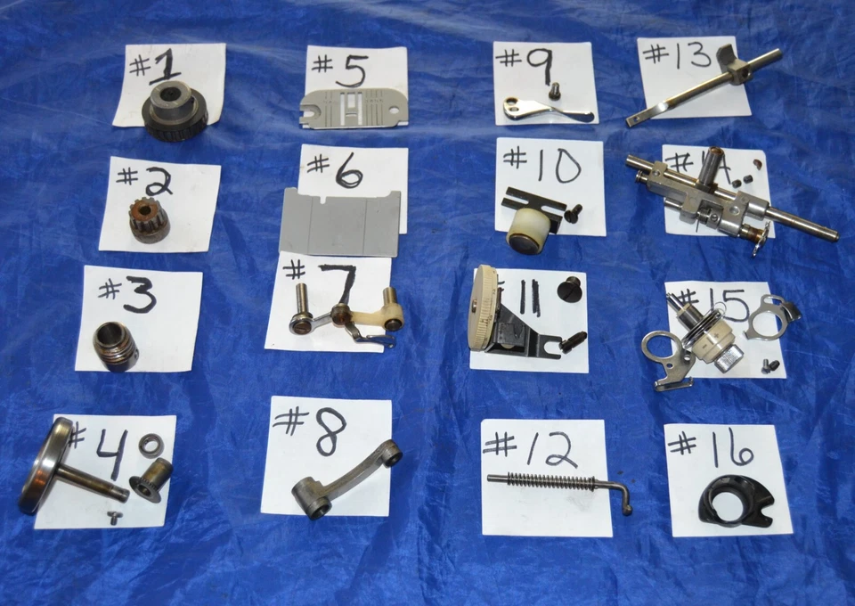 SINGER 533 STYLIST ZIGZAG SEWING MACHINE USED ORIGINAL PARTS GOOD CONDITION - Image 1 of 1