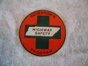Pegatina para ventana del programa de seguridad vial del gobernador de Tennessee - Imagen 1 de 1