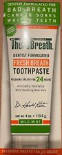 Thera Breath Anticavity Toothpaste Fresh Breath Mild Mint, (4 Oz / 113.5g)