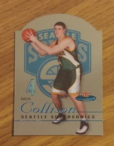 2003-04 Fleer Mystique Die-Cut RC Nick Collison Sonics #95 355/600 - Picture 1 of 2