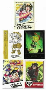 Cryptozoic DC Bombshells II 100 card base and insert set GOLD DECO FOIL parallel - Picture 1 of 1
