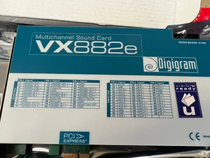 Digigram VX882e 8 Channel Analog/AES Digital 24-Bit/192kHz Broadcast Sound Card - Picture 1 of 3