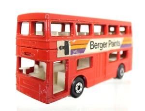 Matchbox The Londoner No17 Superfast Berger Paints Toy Bus Vintage Lesney - Picture 1 of 11