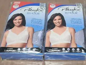 Lot Of 2 Playtex 44DDD $72/set 4693 NEW Amethyst Qua Ultimate Shoulder Comfort - Picture 1 of 4