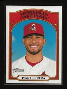 IVAN HERRERA 2021 Topps Heritage Minor League Base Card Cardinals (#48) - Picture 1 of 2