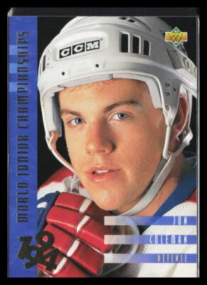 1993-94 Upper Deck Jon Coleman #563 RC - Image 1 of 2
