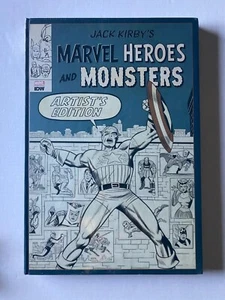 Jack Kirbys Marvel Heroes and Monsters Artists Edition Oversized Hardcover IDW - Picture 1 of 19
