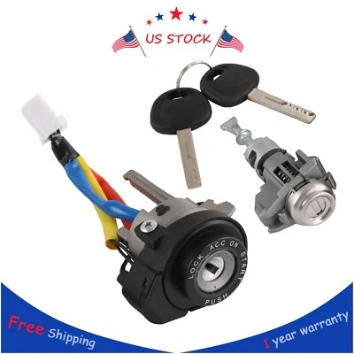 Interruptor de cilindro de bloqueo de encendido con llaves para KIA RIO 2013-2017 OPTIMA 2011-2015 Foto 1 de 4