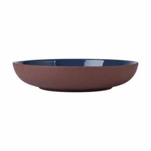 Maxwell & Williams Bowl Sienna shallow, Bowl, Ceramic, Blue, 22 x 4.5 cm - Picture 1 of 2
