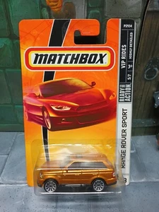 Matchbox VIP Rides (2008) Gold Range Rover Sport Toy Car #38 - Picture 1 of 3