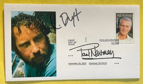 SIGNED RICHARD DREYFUSS FDC AUTOGRAPHED FIRST DAY COVER - JAWS Cover