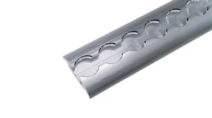 LOADCARE Airlineschiene 2m halbrund Aluminium blank silber Zurrschiene ungebohrt - Bild 1 von 3