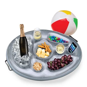 Inflatable Floating Drink Holder Swimming Pool Hot Tub Pool Party Beach - Picture 1 of 10
