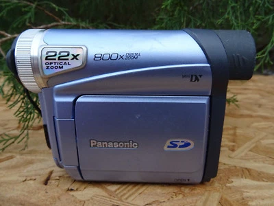 Panasonic PV-GS2 Mini DV Camcorder no/battery AS IS FOR REPAIR PARTS - Image 1 of 4