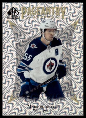 2021-22 SP Authentic Pageantry Mark Scheifele Winnipeg Jets #P-25 - Image 1 of 2