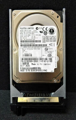 MAY2073RC Fujitsu 73GB 10000RPM 3Gbps HOTSWAP 2.5" SAS SERVER HDD Hard Drive - Image 1 of 2