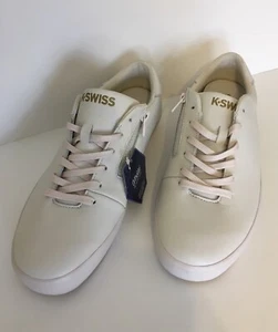 Neu mit Etikett The Start Up K-Swiss Herren niedrig rosa gold Ortho Lite Leder Tennisschuhe 9,5 - Bild 1 von 12