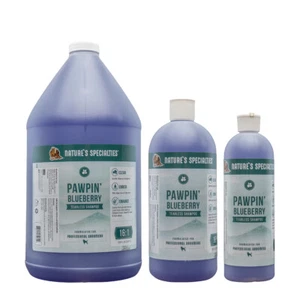 Nature's Specialties Pawpin' Blueberry Dog Shampoo - Cleanses & Brightens - Picture 1 of 4