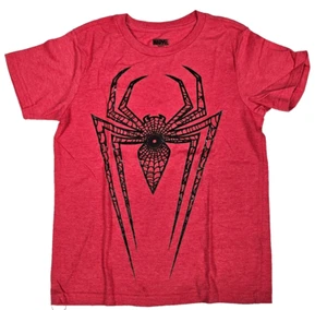 Marvel Spiderman Tshirt red M/M - Picture 1 of 8