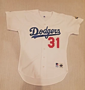 Mike Piazza #31 L. A. Dodgers Russell Diamond Collection Jersey. Size 44 - Picture 1 of 11