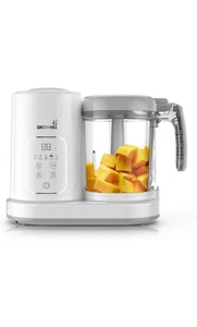 GROWNSY Fabricante de Alimentos para Bebés Procesador de Alimentos para Bebés 8-1 Blanco BL603 - Imagen 1 de 8