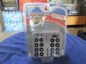 GreenLight NYPD Hot Pursuit Police Wheel & Tire Pack 1:64 Ford Dodge Chevy - Picture 1 of 3