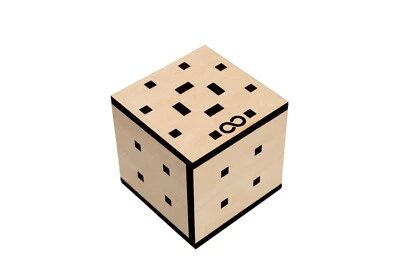 Caja rompecabezas de madera Antares de 11 pasos, compartimento oculto, rompecabezas Foto 1 de 4