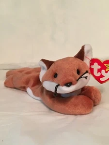 TY Beanie Baby - SLY the Fox - makellos mit neuwertigen Etiketten - PVC Pellets - nicht mehr produziert - Bild 1 von 1