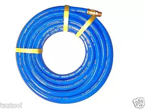 BLUE 50 FT AIR HOSE 300PSI 3/8" ID PVC AIR COMPRESSOR HOSE - Picture 1 of 1