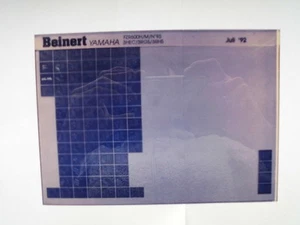 Yamaha FZR 600 h N m 1993 Microfilm Microfich Teilekatalog Ersatzteil Liste - Picture 1 of 1