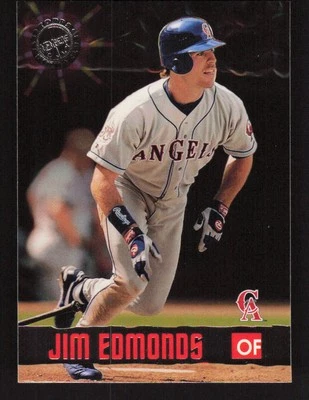 Jim Edmonds 1996 Stadium Club Members Only 50 #11 California Angels - Image 1 of 2