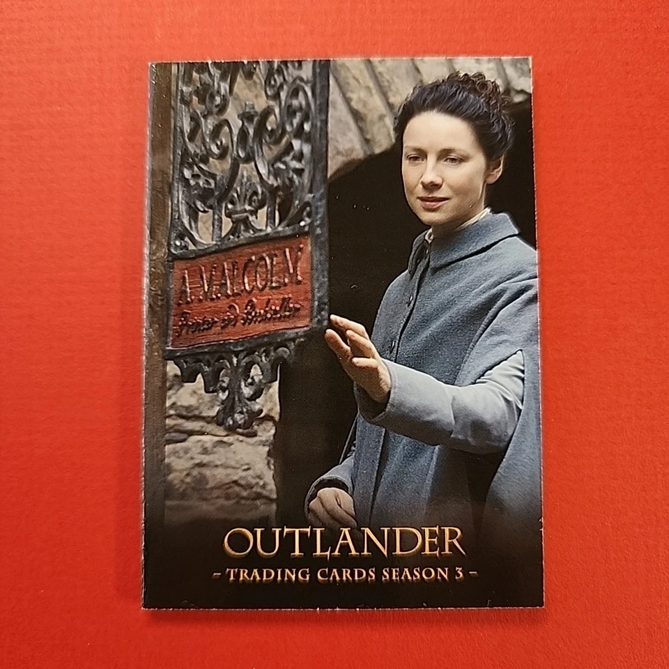 6-0-1-NS PWE-THICK . outlander 3 . cryptozoic 2018 A. Malcolm Folding Card #F1 - Image 1 of 3