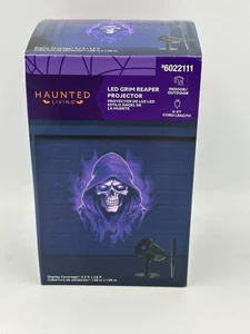 Proyector Parca Animado LED Haunted Living Decoración Halloween Interior/Exterior - Imagen 1 de 2