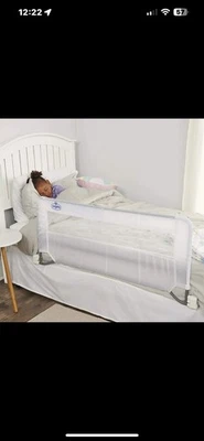 Protector de riel de cama de seguridad colgante escondido para niños bebé 43 x 20 pulgadas Foto 1 de 4