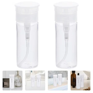 2 Pezzi Press The Bottle Contenitori Liquidi da Viaggio Dispenser Sposa per - Foto 1 di 12
