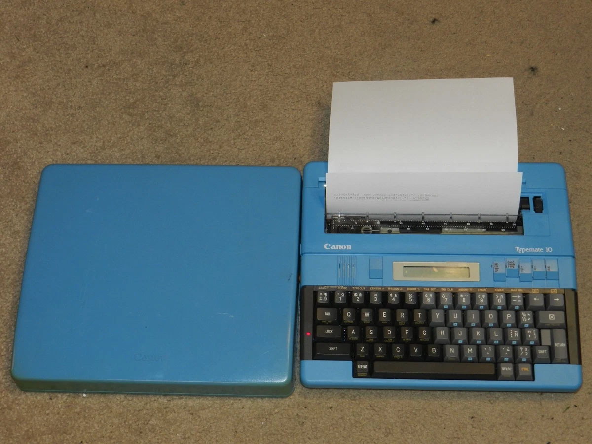 Canon Type Ace II 電子タイプライター Canon Type Ace II 電子タイプライター Canon Type Ace II 電子タイプ