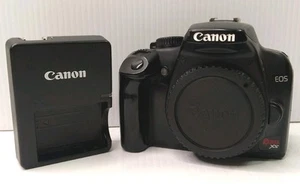 Canon EOS Rebel XS 10.1MP Digital SLR Camera Body & Charger ONLY Working - Picture 1 of 14