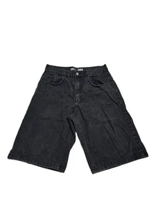 Vintage Men’s Southpole Black Label Baggy Y2K Jean Shorts Size 34 - Picture 1 of 4