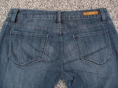 Pantalones de mezclilla elásticos Simply Vera Vera Wang para mujer 6 azules Bootcut 31x31 Foto 1 de 4