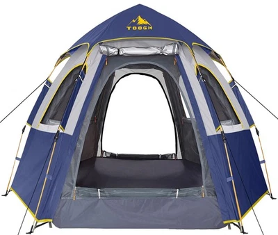 Camping Tent with Instant Setup, 2/3 Person Weatherproof Tent Easy Quick Set ... - Image 1 of 4