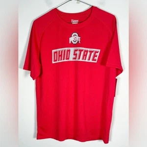 Hanes Herren T-Shirt neu mit Etikett Größe Large OSU Ohio State University Buckeyes - Bild 1 von 8