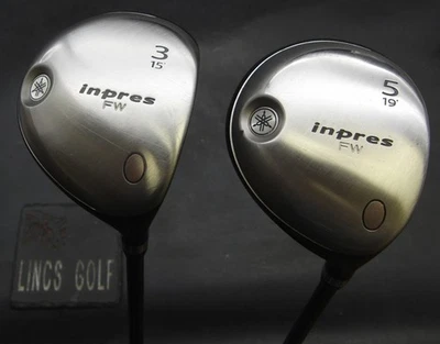 Set of 2 Yamaha Inpres 15° 3 + 19° 5 Woods Stiff Graphite Shafts - Image 1 of 4